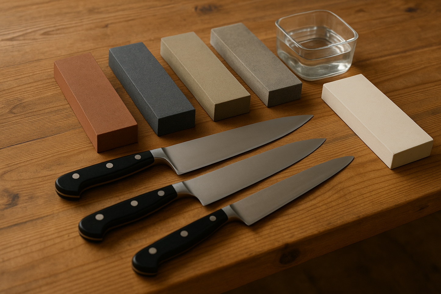 i already have my own sharpening stones