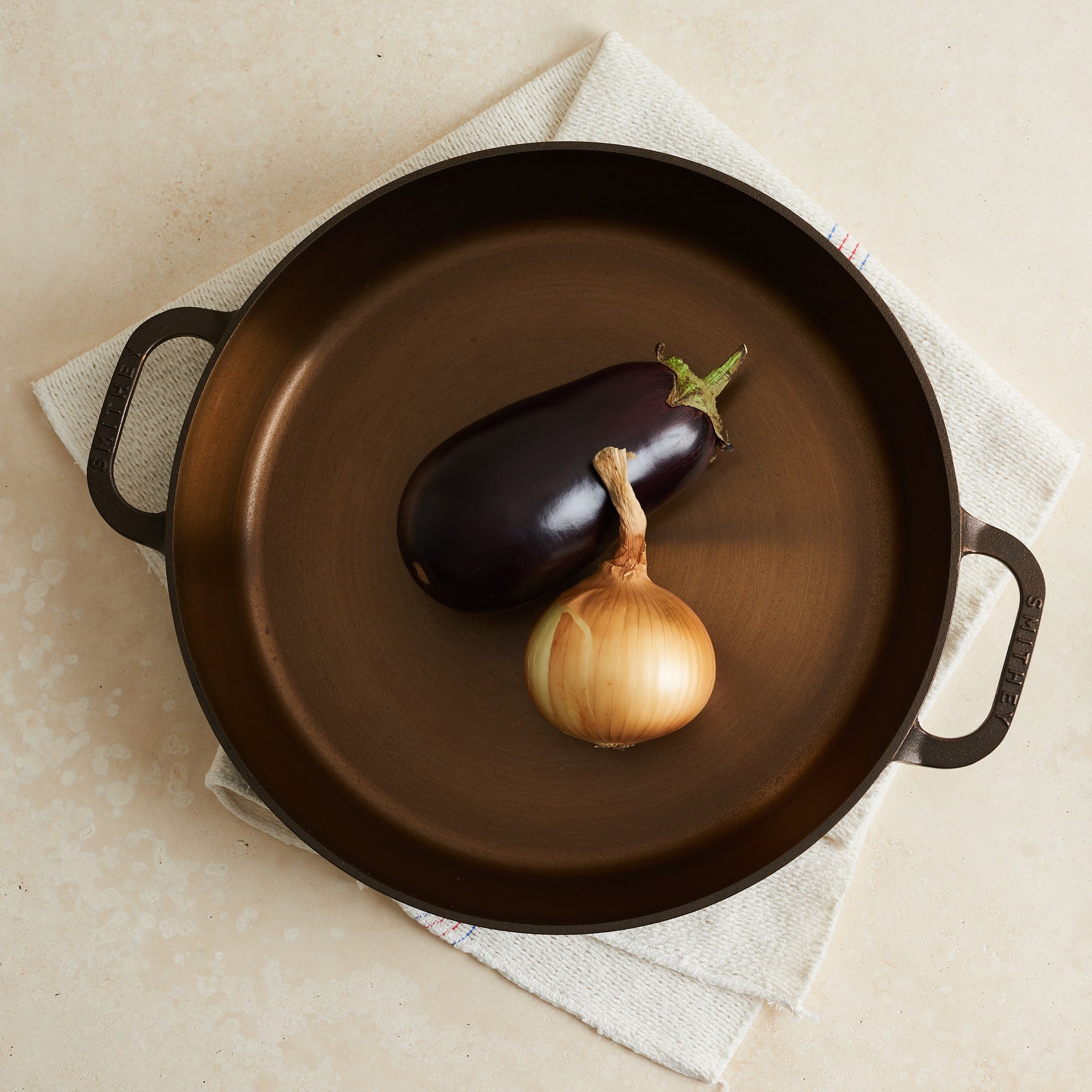 No. 14 Double Handle Cast Iron Skillet